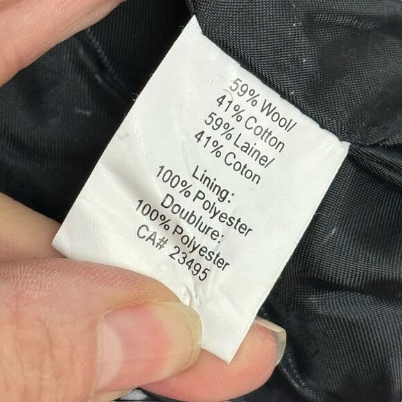 Icelandic Design Full Zip Jacket Wool 3D Knit Textured Floral Vintage Lined L - Picture 14 of 16